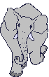 Elef�nt anim�lt GIF