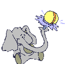 Elef�nt anim�lt GIF