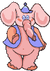Elef�nt anim�lt GIF