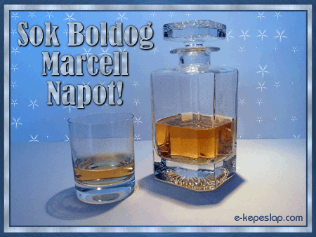 Nvre szl nvnapi kpeslap, Marcell napra. Sok boldog Marcell nvnapot.