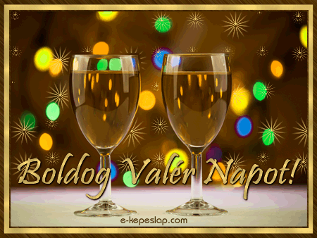 Nvre szl kpeslap Valr nvnapra. Boldog Valr napot.