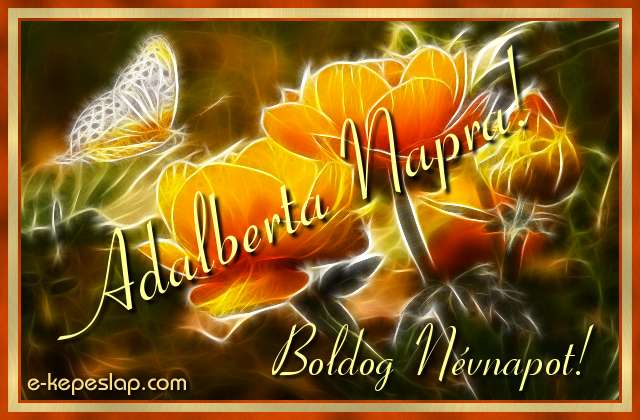 K�peslap Adalberta napra