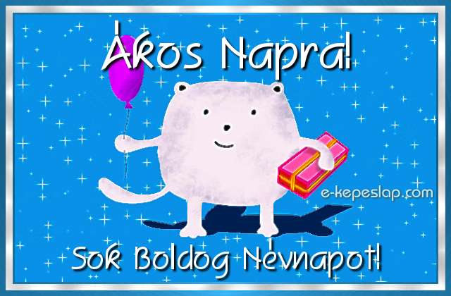 Nvre szl kos kpeslap gyerekeknek