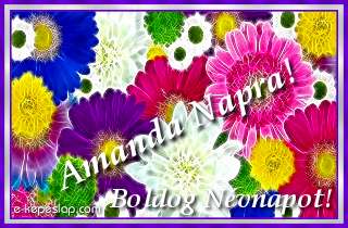 Amanda nvre szl kpeslapok