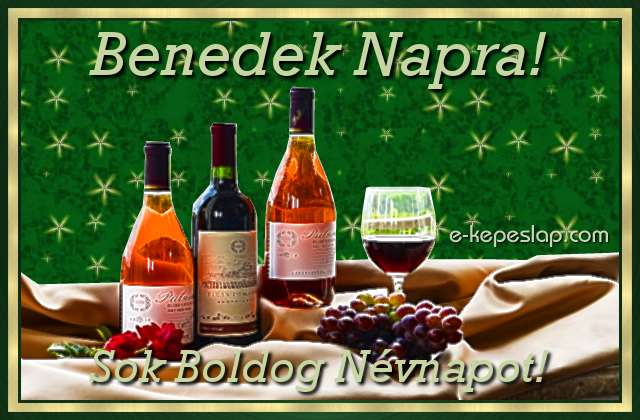 Nvnapi Benedek dvzllap