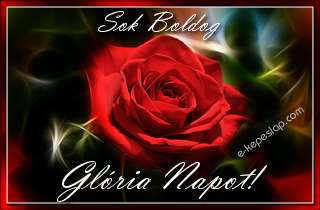 Glria nvre szl kpeslapok