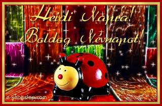 Heidi nvre szl kpeslapok