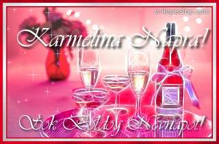 Karmelina n�vre sz�l� k�peslapok