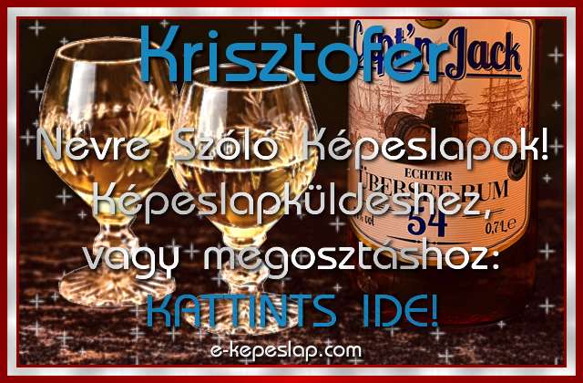Krisztofer nvre szl kpeslapok