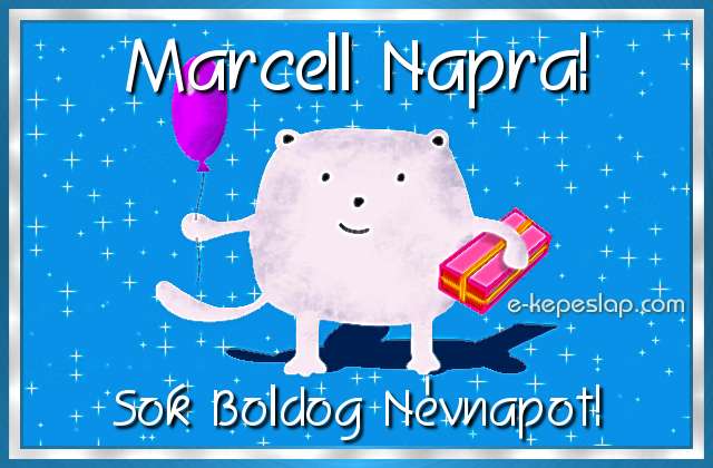 Névre szóló Marcell képeslap gyerekeknek