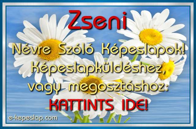 Zseni n�vre sz�l� k�peslapok